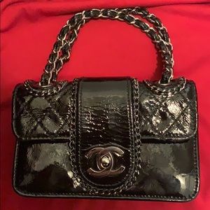 Mini Black Chanel “Mini Madison” handbag